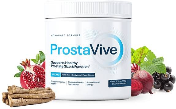 ProstaVive natural formula for healthy prostate function and vitality support